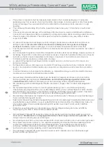 Preview for 17 page of MSA Latchways Freestanding Constant Force User Instructions