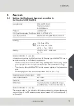 Preview for 15 page of MSA Luminator Cap Lamp Operating Manual