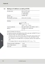 Preview for 16 page of MSA Luminator Cap Lamp Operating Manual