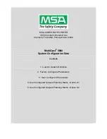 Preview for 3 page of MSA MultiGard 5000 Manual