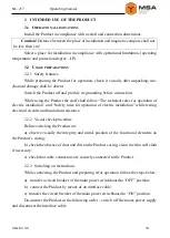 Preview for 14 page of MSA NC-217 Operating Manual