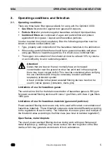 Preview for 5 page of MSA OptimAir 3000 Operating Manual