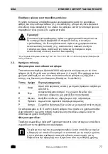 Preview for 77 page of MSA OptimAir 3000 Operating Manual