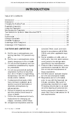 Preview for 2 page of MSA OptimAir Mask-Mounted PAPR User Instructions