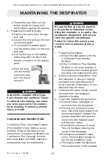 Preview for 18 page of MSA OptimAir Mask-Mounted PAPR User Instructions