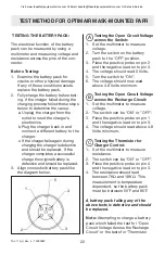 Preview for 22 page of MSA OptimAir Mask-Mounted PAPR User Instructions