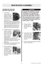 Preview for 11 page of MSA OptimAir MM 2K User Instructions