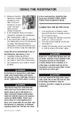 Preview for 16 page of MSA OptimAir MM 2K User Instructions