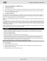 Preview for 13 page of MSA OptimAir TL PAPR Operating Manual