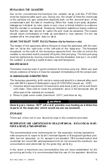 Preview for 5 page of MSA Phalanx Alpha Instructions-Parts List Manual