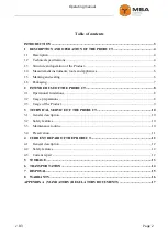 Preview for 2 page of MSA PS-203-12.5 Operating Manual