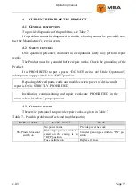 Preview for 12 page of MSA PS-203-12.5 Operating Manual