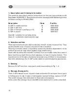 Preview for 10 page of MSA S-Cap Instructions For Use Manual