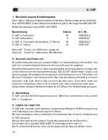 Preview for 12 page of MSA S-Cap Instructions For Use Manual