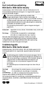 Preview for 5 page of MSA SavOx Quick Start Manual