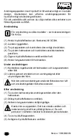 Preview for 36 page of MSA SCBA Basic Apparatus AirGo Quick Start Manual