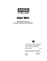 Предварительный просмотр 1 страницы MSA Ultima MOS-5 Instruction Manual