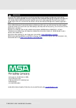 Preview for 37 page of MSA V-TEC SRL Operating Manual