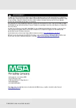 Preview for 73 page of MSA V-TEC SRL Operating Manual