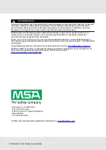 Preview for 90 page of MSA V-TEC SRL Operating Manual