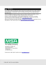 Preview for 160 page of MSA V-TEC SRL Operating Manual