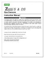 Предварительный просмотр 1 страницы MSA ZGARD DS Instruction Manual