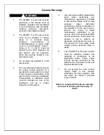 Preview for 3 page of MSA ZGARD DS Instruction Manual