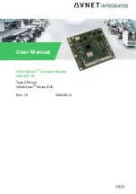 Preview for 1 page of MSC Technologies Avnet COM Express CXC-BT User Manual