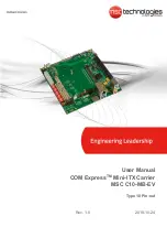 Preview for 1 page of MSC Technologies COM Express MSC C10-MB-EV User Manual