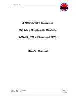MSC AGCO NT01 User Manual preview