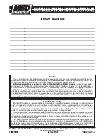 Preview for 8 page of MSD Ignition 7550 Installation Instructions Manual