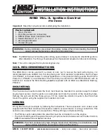 MSD Ignition 7AL-3 7230 Installation Instructions Manual preview