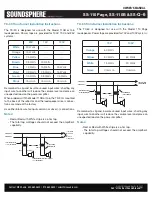 Preview for 2 page of MSE Audio Soundsphere SS-110 Page Owner'S Manual