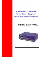 Preview for 1 page of MSE PSE-308R User Manual