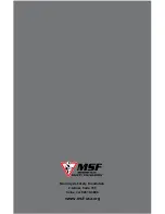 Предварительный просмотр 60 страницы MSF 16th Edition Operator'S Manual