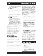 Preview for 15 page of MSF Sixteenth Edition Operator'S Manual