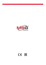 Preview for 36 page of MSG Equipment MS021 User Manual