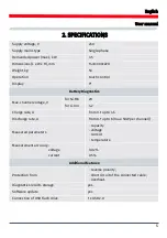 Preview for 5 page of MSG Equipment MS800 User Manual