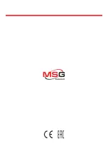 Preview for 92 page of MSG MS111 Operation Manual