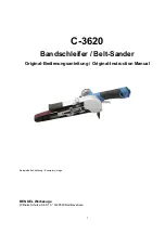 Предварительный просмотр 2 страницы MSH equipment BD C-3620 Original Instruction Manual