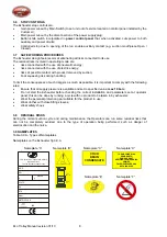 Preview for 8 page of MSH equipment Ecologic Trolley 16 Manual