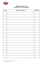 Preview for 26 page of MSH equipment Ecologic Trolley 16 Manual