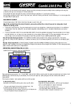 Preview for 9 page of MSH equipment GY 021266 User Manual