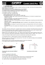 Preview for 11 page of MSH equipment GY 021266 User Manual