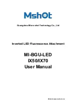 MshOt MI-BGU-LED IX50 User Manual preview
