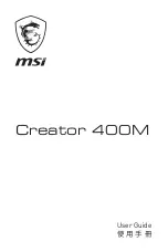 MSI 306-7G04M21-809 User Manual preview