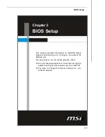 Preview for 33 page of MSI 5500 Master Series User Manual