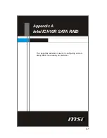 Preview for 63 page of MSI 5500 Master Series User Manual