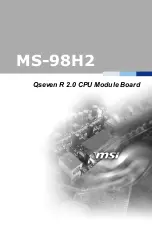 MSI 919-98H2-001 Manual предпросмотр