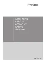 MSI A78I AC V2 User Manual preview